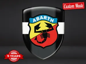 Fiat Abarth Stickers Fenêtre Auto Max Durable Pro Stylés